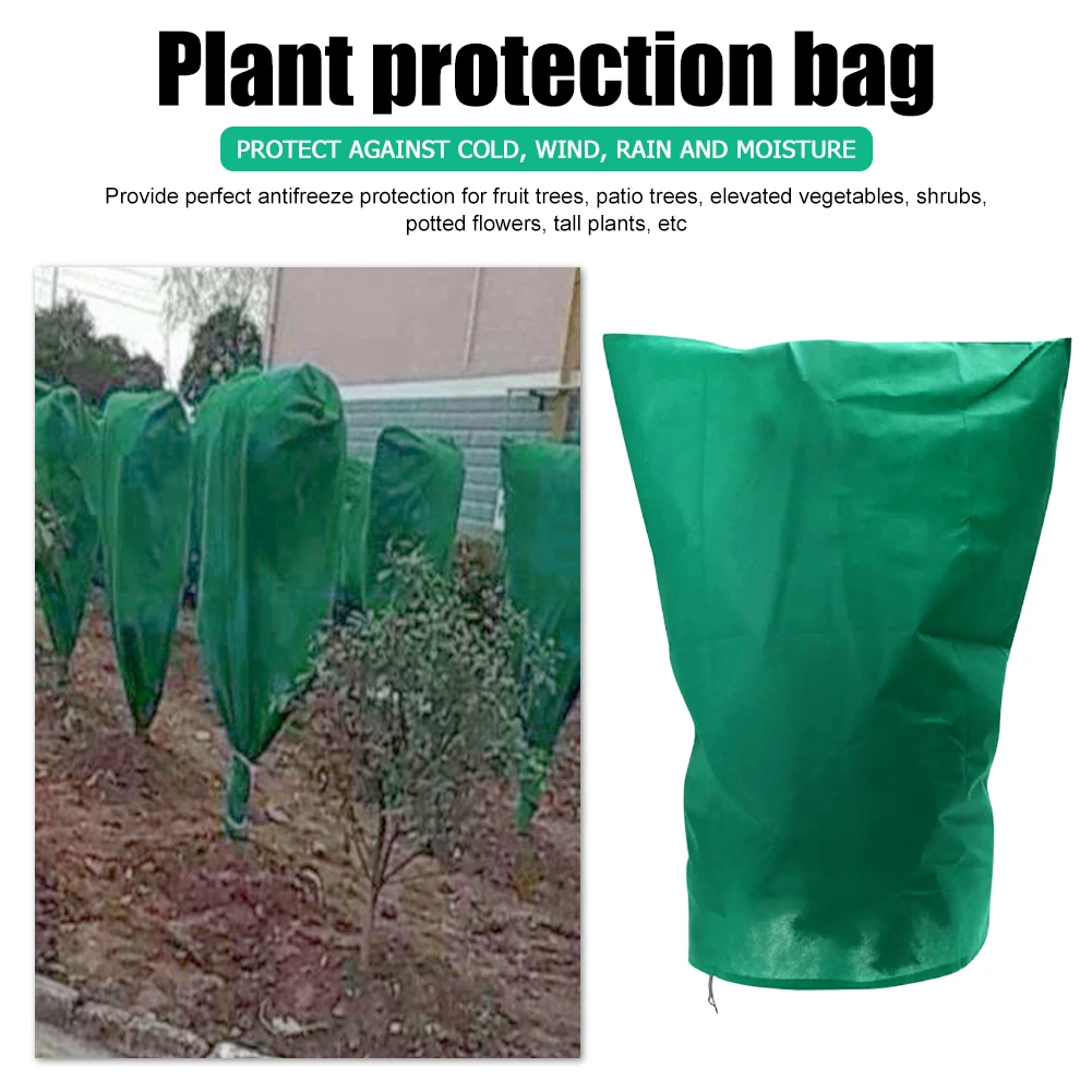 

Сумка для защиты растений от мороза, теплая сетка для сада, зимнего сада, растений, фруктов, овощей