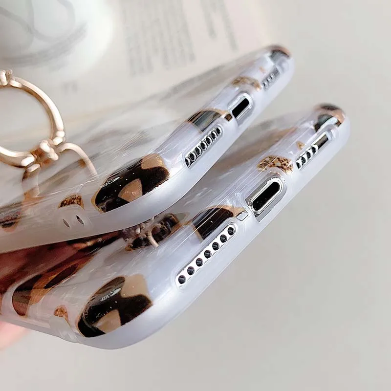 

Leopard shell pattern for apple Iphone 12 Max for Apple Iphone 12 With Ring buckle Iphone 12 MINI 5.8 Inch Cases