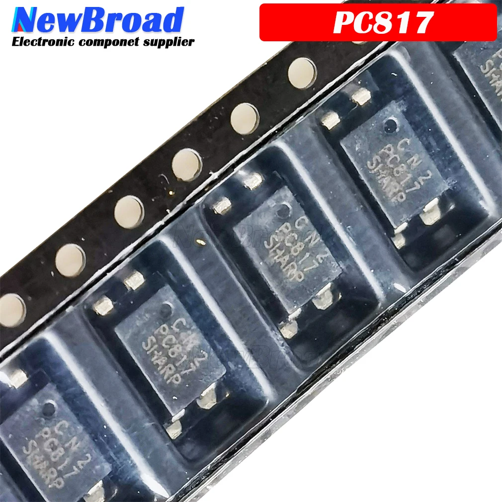 50 шт PC817 EL817 EL817C SOP-4 PC817B SMD оптический изолятор Оптрон |