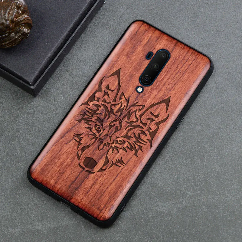 Чехол для телефона Oneplus 7t 7 pro оригинальный ТПУ чехол Boogic Wood OnePlus 6t 5t аксессуары