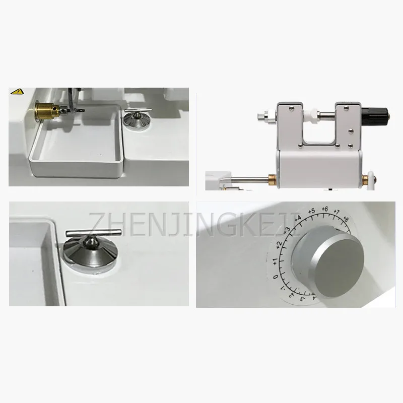 

Small Glasses Lens Mold Opening Machine 220V Electric Horizontal Molding Machine Stainless Steel Fittings Adjustable Template