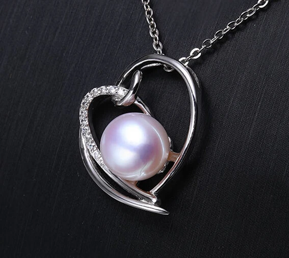 + 501 Хуэй язык 8-9 мм полный шарик сильный блеск Пресной воды Жемчужные Подвески |