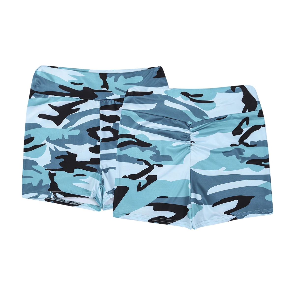 

Summer Female Trousers Women s Camouflage Print High Waist Yoga Pants Sport Pants