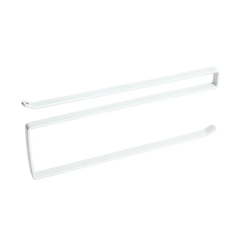 

New Iron Roll Paper Rack Cupboard Hanging Towel Holder Tissue Cling Film Storage Shelf For Kitchen Bathroom Tools Drop Shipping
