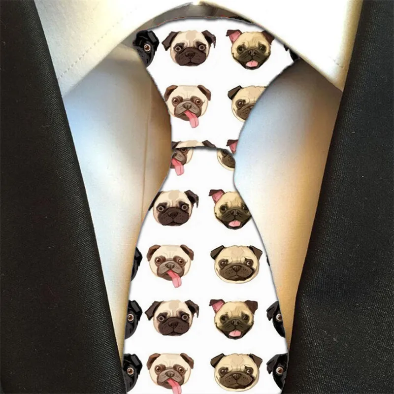 Множественные стили ткань полиэстер с принтом узкие галстуки для Для мужчин (8 см)