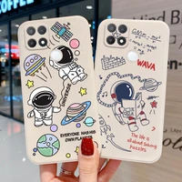luxury case for oppo a53 cases silicon covers oppo realme c21 5 a5 a9 2020 a15 a5s a3s a54 a74 a32 a33 astronaut fundas coques