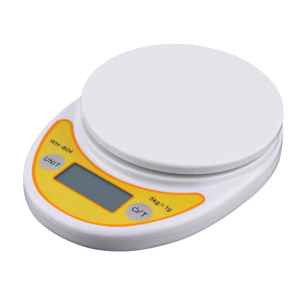 

WH-B04 5kg/1g LCD Display Digital Electronic weight Home Kitchen Scale for Food Balance Weighing scales