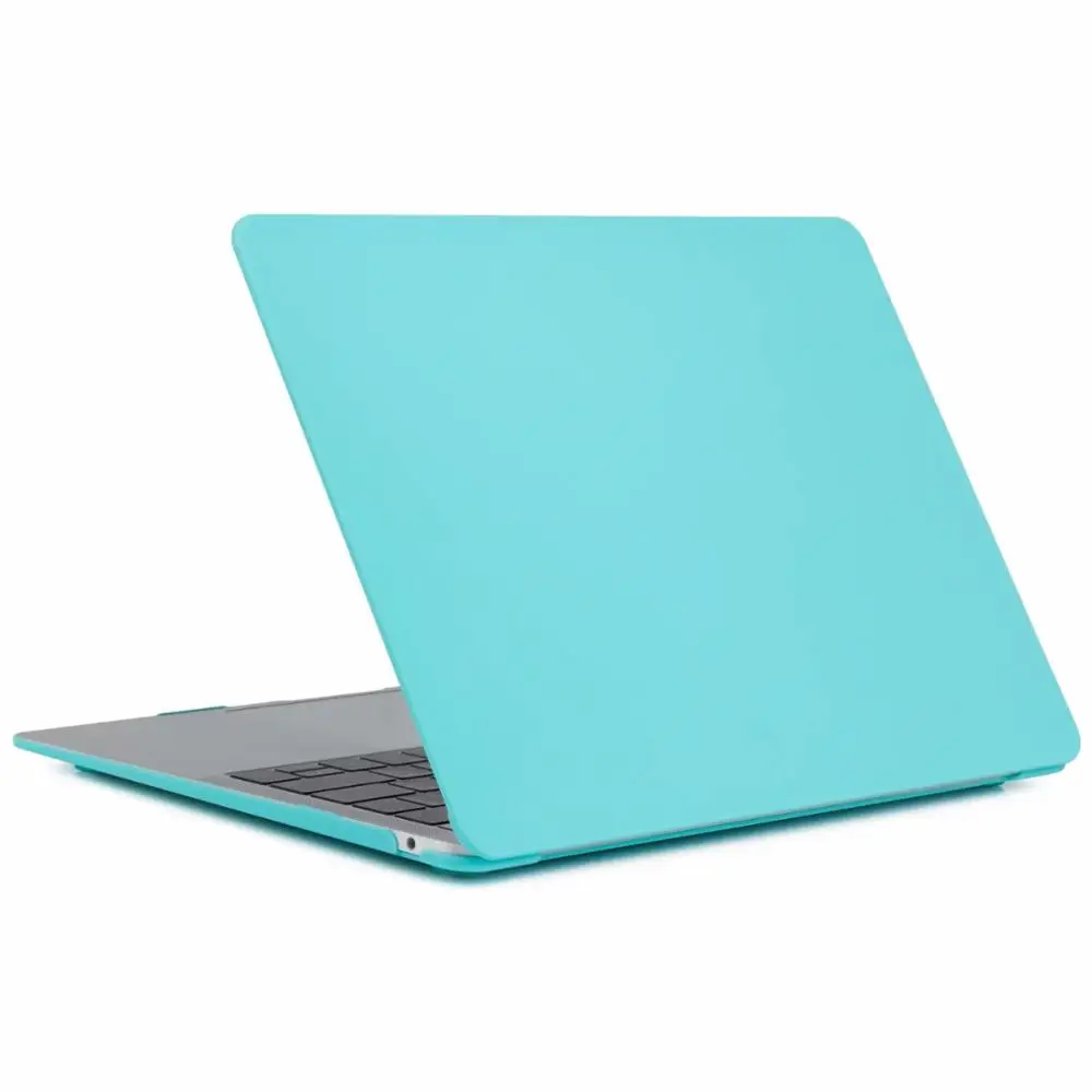 Ноутбук чехол для ноутбука MacBook Air Pro retina, возрастом 11, 12, 13, 15 Mac Book Pro 15,4 13,3 дюймов Сенсорная панель A1706 A1989 A2159 A1707 A1990 - Цвет: Matte Robbin Egg