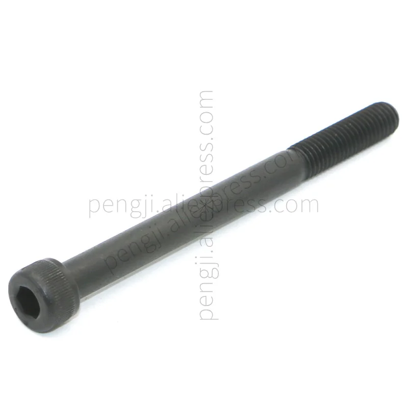 

10PCS M8 - 1.25 x 95mm Socket Head Cap Screws Metric, Allen Socket Drive, 12.9 Grade Alloy Steel, DIN 912, Black Oxide Finish.