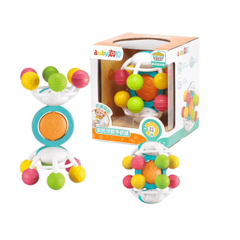 

Успокаивающий Прорезыватель для зубов, шарик для рук, пазл для раннего развития ребенка, игрушки для мальчиков и девочек, подарок