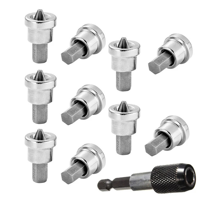 

1/4\" Drill Bit Kit Detailing Screw drilling Power Tool Parts Drywall 60mm