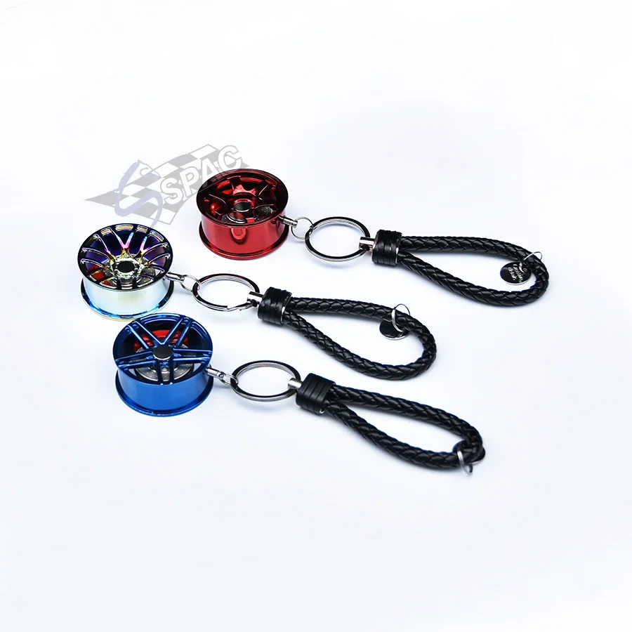 Hot Wheel hub автомобильный брелок для ключей Neo красный синий JDM Racing Sport - купить по