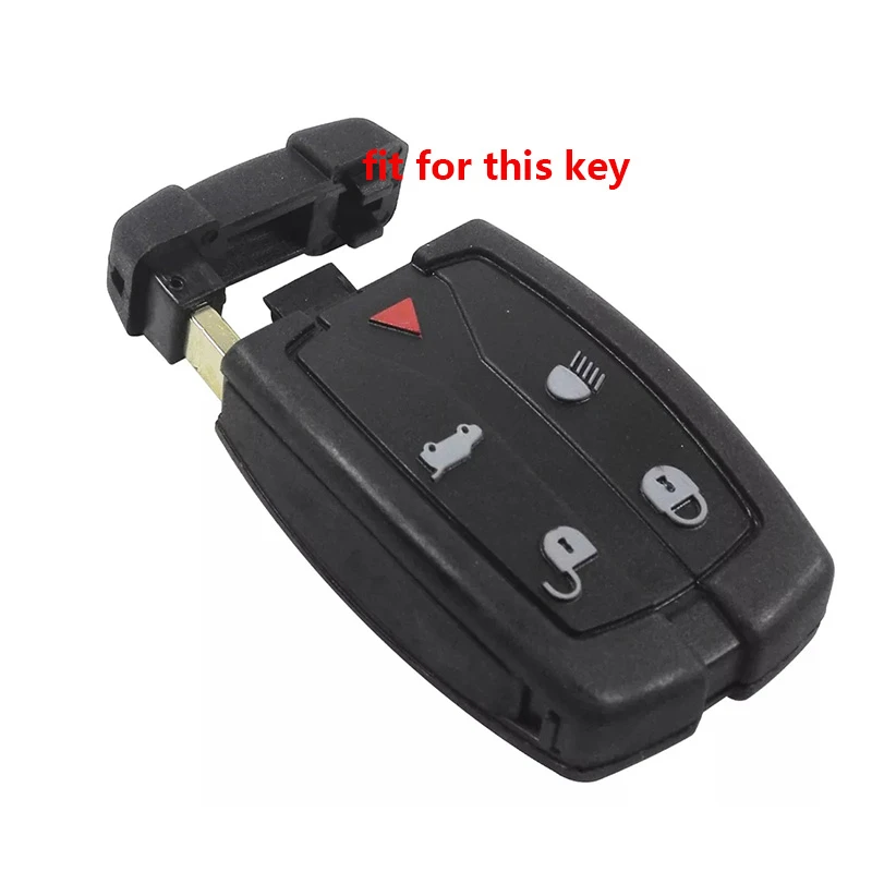 Силиконовый чехол для ключей Land Rover Freelander 2 Discovery Rand автомобильного ключа защитный