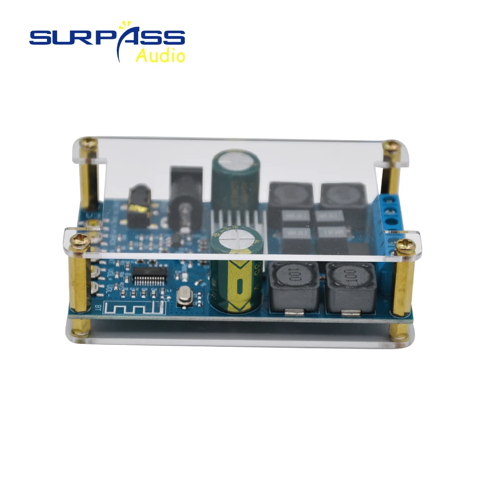 Цифровой модуль усилителя мощности с Bluetooth 2-канальный стерео звуковой приемник