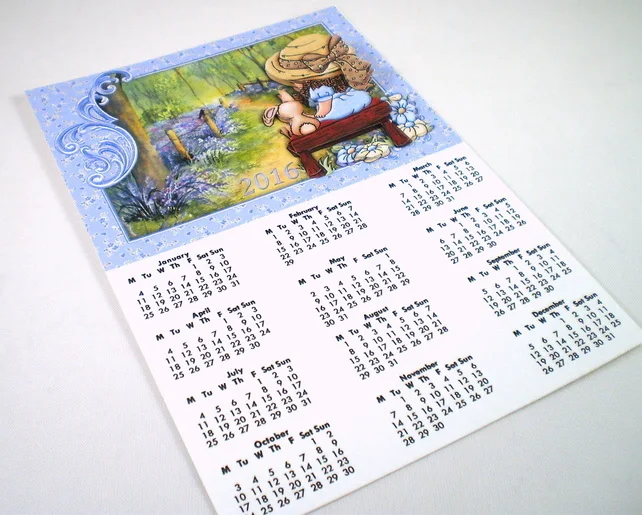 

Wholesale Custom Design Lenticular Printing 3d Calendar 2021