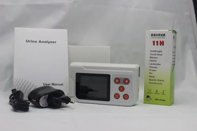 Анализатор мочи портативный тест мочи usb bluetooth(опция) BC401 800 шт. тест-полоски abbott устройство сахара в крови вибратор окислитель