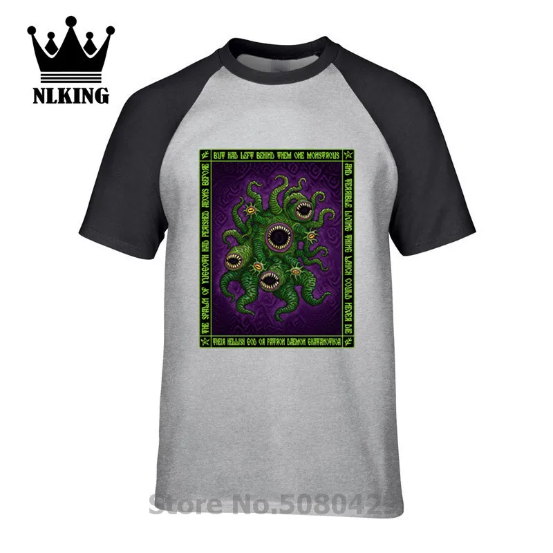 Ghatanothoa Icon-Azhmodai футболки хлопковая Футболка с рукавом loveccraft yuggoth necronomicon cthulhu