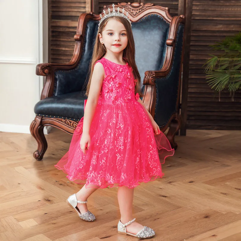 2019 г. Новое осеннее платье для маленьких девочек детское газовое платье-пачка