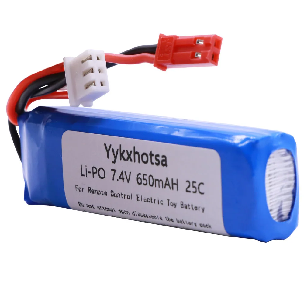 74 в 650 мач липо аккумулятор 2s для wl