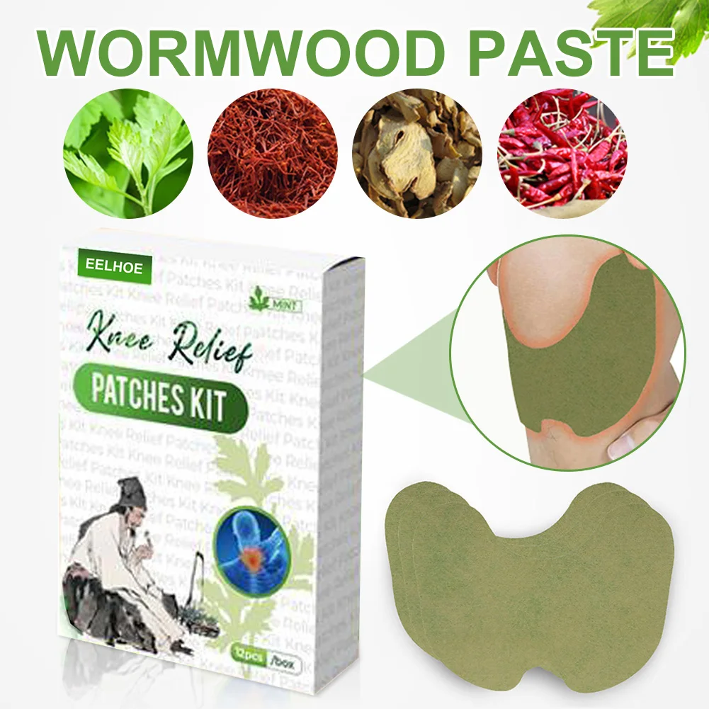 

Pain Relief Patch Knee Arm Neck Pain Relief Fast Acting Natural Wormwood Patch for Sore Joints Sprain Pain Relief Patch Shipping