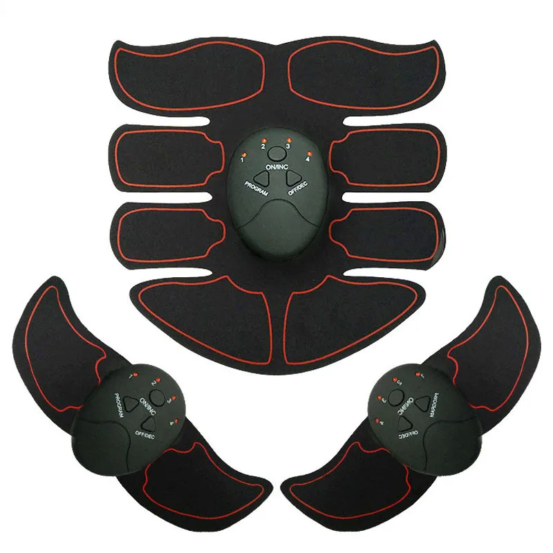 

Body Abdominal Massage Simulator Machine Wireless Electric Muscle Stimulator Trainer Smart Exercise Abdominal Training Massager