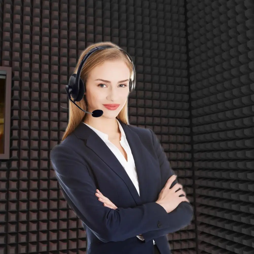 Одноушные наушники для работы с клиентами проводные шумоподавляющим микрофоном