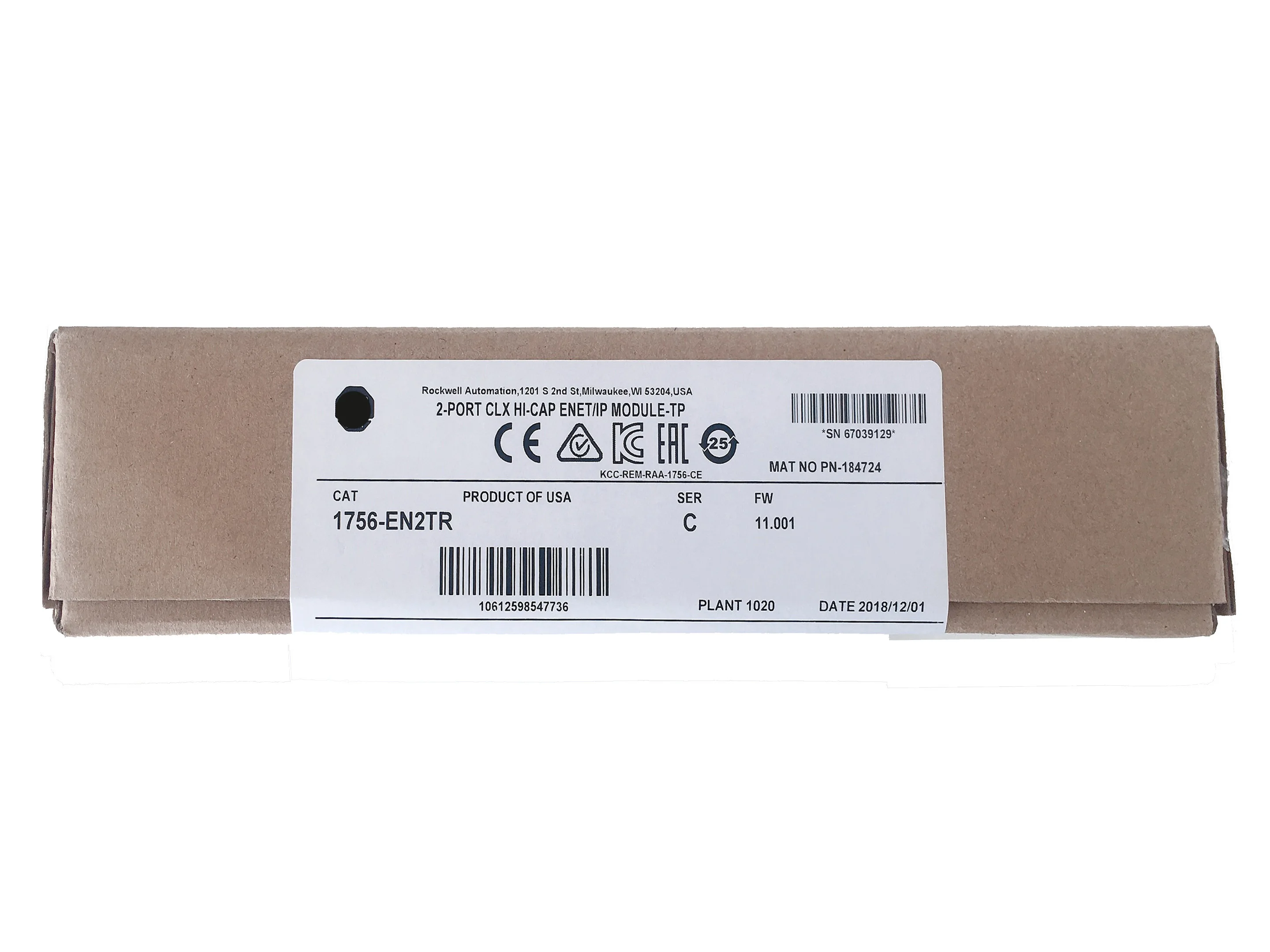 

New Original In BOX 1756-EN2TR 1756EN2TR {Warehouse stock} 1 Year Warranty Shipment within 24 hours