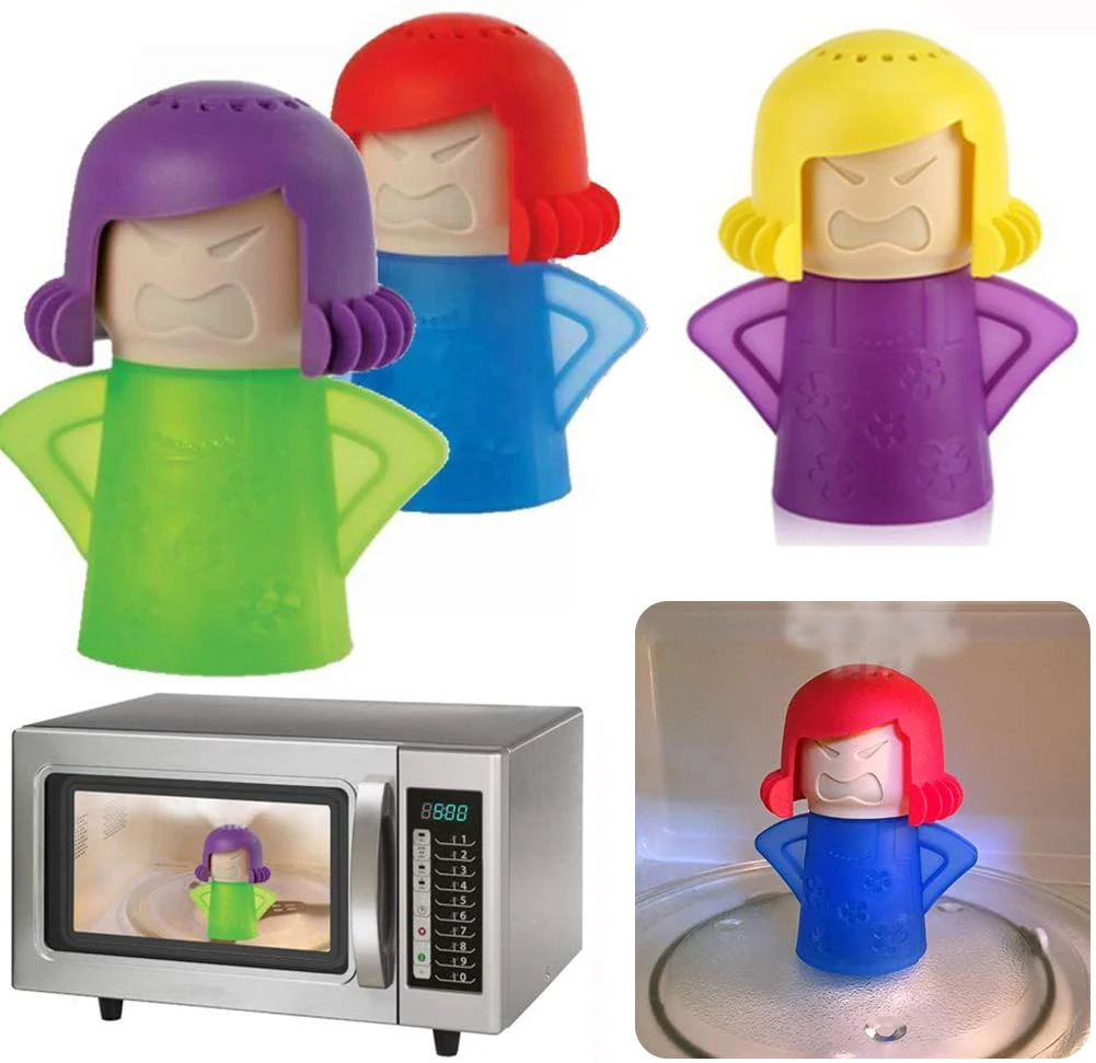 Устройство для очистки микроволнового пара просто добавьте уксус и воду