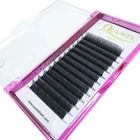 Quewel наращивание ресниц в форме Y 0,050,07 мм двойной наконечник 0,07 мм BCD ресниц толстый натуральный Y Стиль прививки ресниц