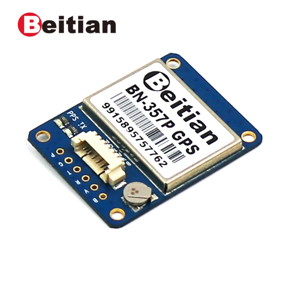 Gps модуль BEITIAN UART уровень TTL GNSS ГЛОНАСС без антенны флэш память BN 357P|Приемник и