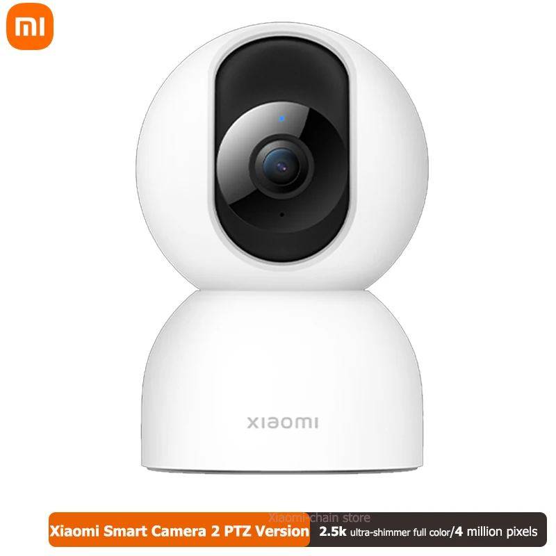 Новейшая смарт-камера Xiaomi Mijia 2 PTZ версия Mi Cam 1440P 5 k ультра-мерцающий полноцветный AI