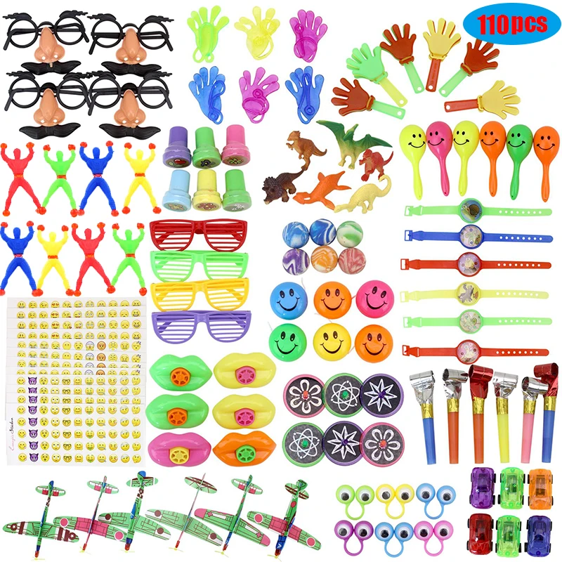 

120 Pcs/lot Party Favors For Kids Prize Box Bulk Toys For School Classroom Rewards Carnival Prizes Kids Piñata toys GIFT PARTI