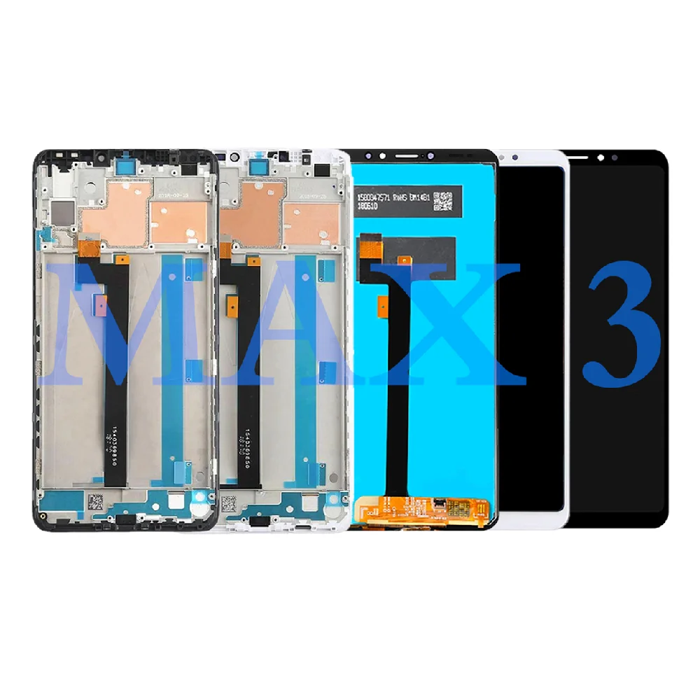 Оригинальный ЖК-дисплей для Xiaomi Mi Max 1 2 3 с сенсорным экраном и сборкой цифрового дигитайзера MAX1 MAX2 MAX3.