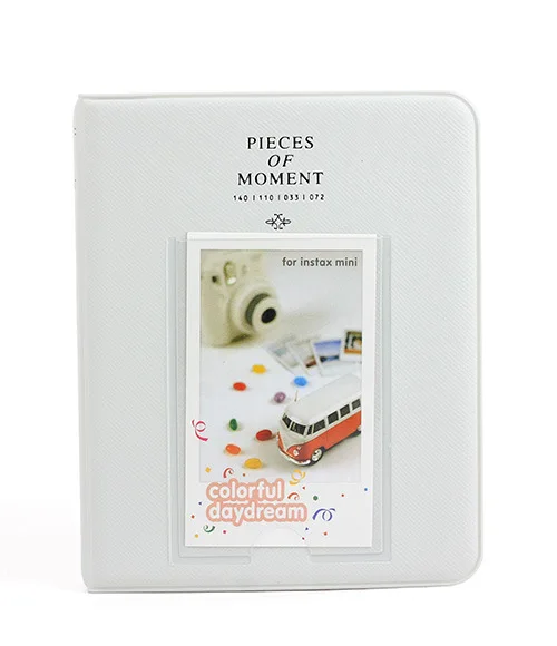 color 4 64 кармана 3 дюйма мини-пленка фотоальбом книга для Fujifilm Instax Mini 9 8 7s 70 25 90 мгновенная камера пленка кредитный держатель для карт - Цвет: color 4