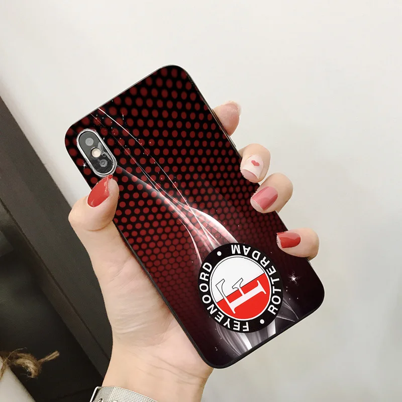 Чехол для телефона Feyenoord Роттердамский FC DIY чехол Robin Van Perisie мягкий ТПУ iPhone X XR XS MAX 7