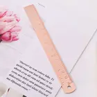 Винтажный медный латунный инструмент для рисования, Закладка-линейка этикеток, картографии, канцелярские принадлежности для офиса, школы, 77HA