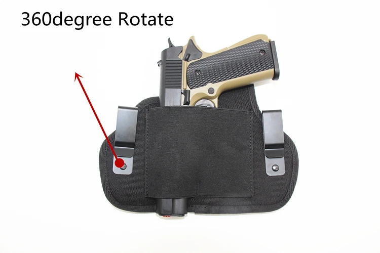 Airsoft скрытого ношения кобуры универсальная Оружейная сумка кобура для Glock 17 19 Кольт 1911 Беретта M9 M92 HKUsp P226 sig sauer