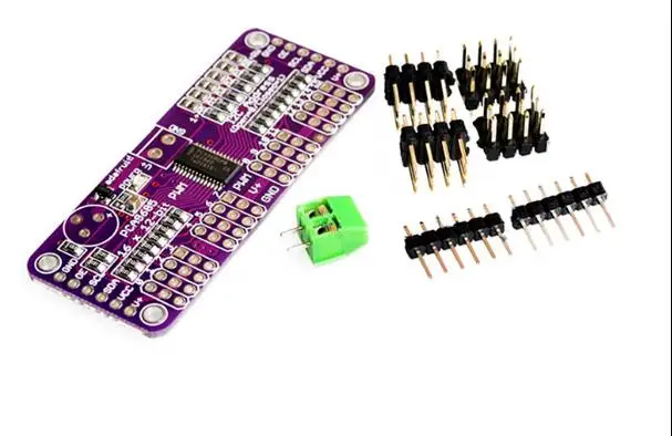 MCU-PCA9685 16 channel 12 bit Fm+I2C bus PWM controller steering gear control module. |