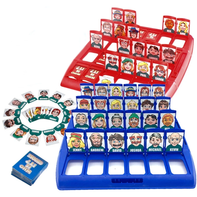 

Who Is It Classic Board Game Funny Family Guessing Games Kids Children Toy Gift