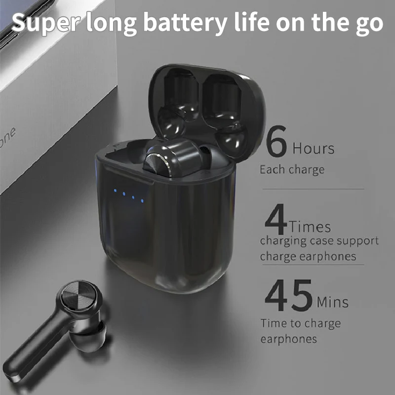 Pottnar новые TWS bluetooth-наушники гарнитура настоящие Беспроводные наушники с