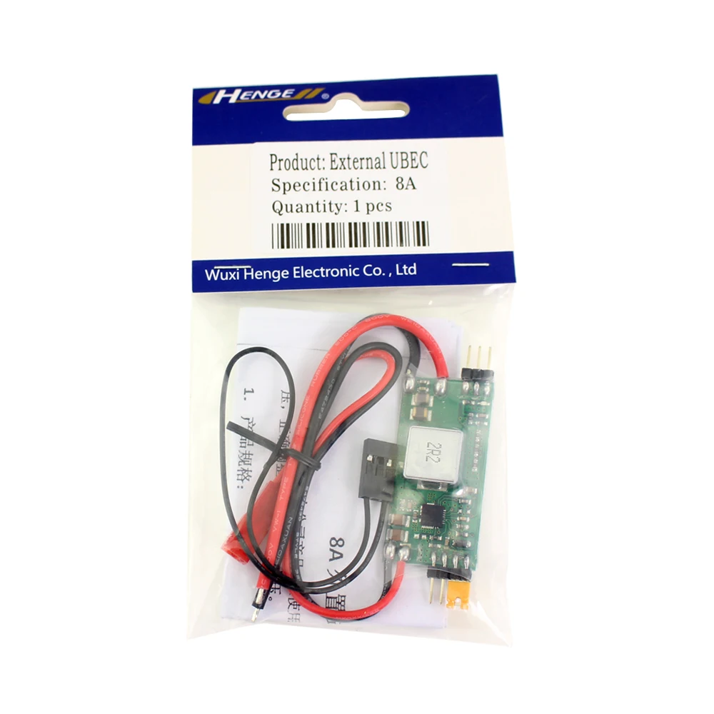 

8A UBEC Output 5V 6V 6A 8A Max 12A Inport 7V-25.5V 2-6S Lipo / 6-16 cell Ni-Mh Input Switch Mode BEC for RC Helicopter