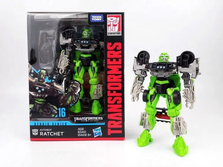 Игрушечные Трансформеры Hasbro серии 10 30 класса люкс Бамблби трещотка Катание на