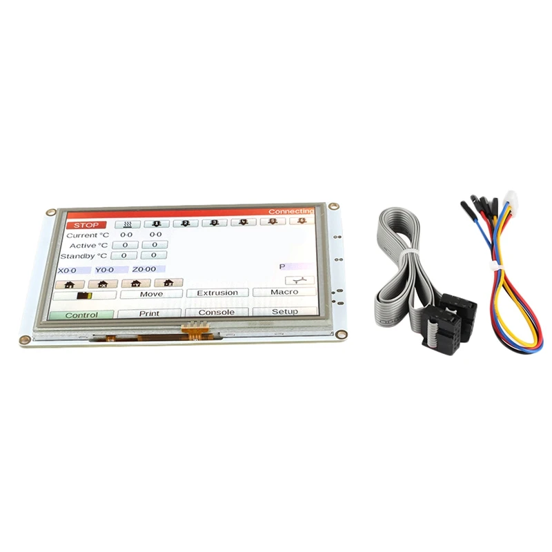 Clone 5 дюймов PanelDue 5I Integrated Paneldue цветной пресс-экран контроллеры для DuetWifi Duet 2 Ethernet