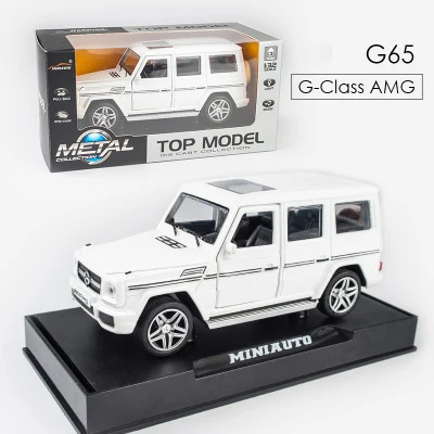 G65 White box KIDAMI 1:32 Ford Raptor F150 Big Wheel MINIAUTO литая под давлением Модель автомобиля игрушки для детских подарков машинки - Цвет: G65 White box