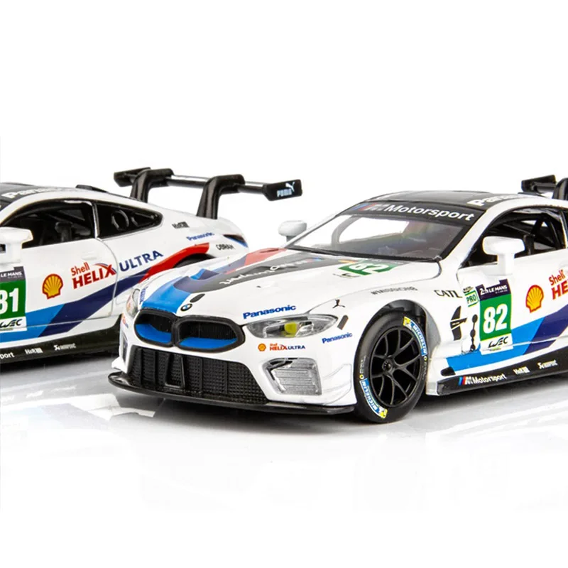 1: 32 модель автомобиля BM M8GTE спортивный автомобиль Le Mans трек детские игрушки