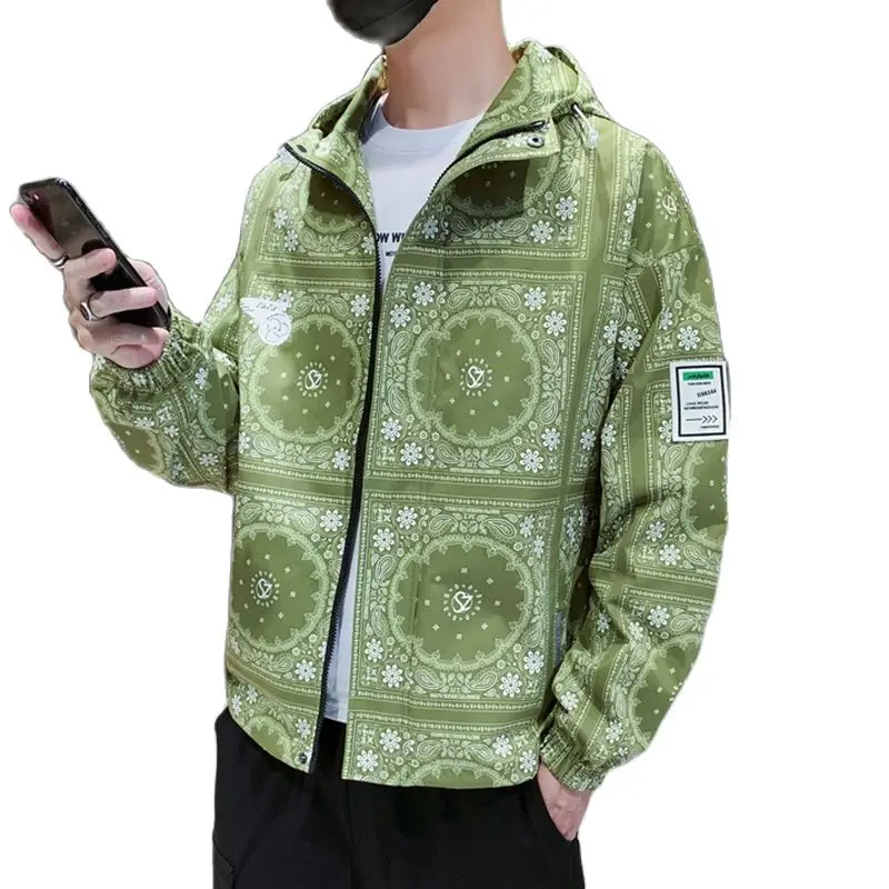 Palid курточка бомбер для мужчин с капюшоном на весну верхняя одежда ветровка