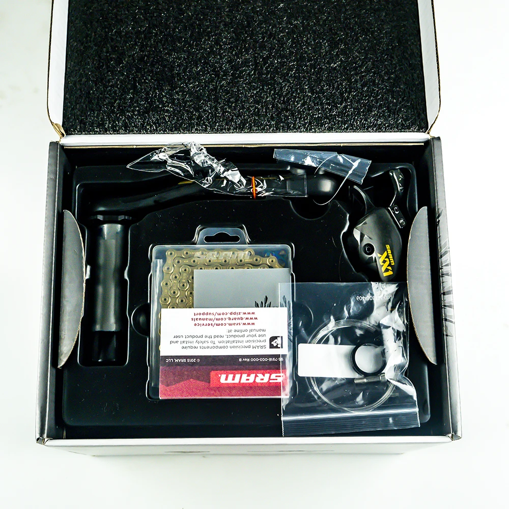 SRAM XX1 Eagle Groupset 1x12-speed - Boost gold (коленчатый набор + кассета цепь задний переключатель