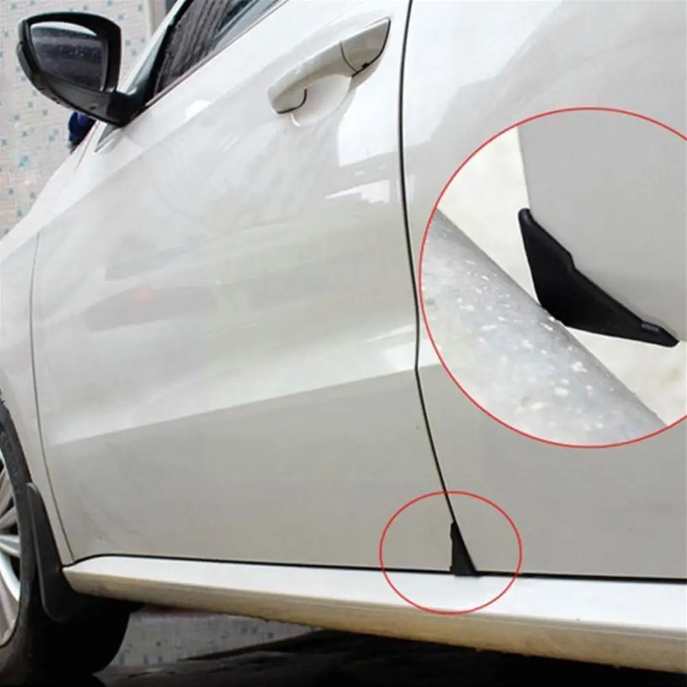 

2pcs/set Silicone Car Door 90 Degree Angle Corner Cover Anti-Scratch Bumper Protector Car Crash Crash Protection Scratch Au V4P7