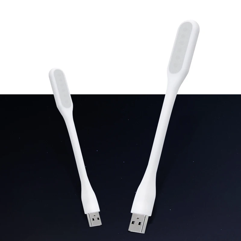 Гибкий внешний аккумулятор USB светодиодный фонарь супер яркий USB светодиодный yeelight для внешнего аккумулятора компьютера ноутбука