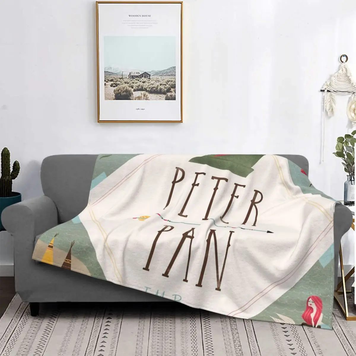 

Питер Пэн-colcha a cuadros para cama, manta de verano de 90, 220x240, 2 штуки